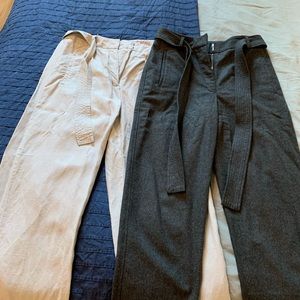 2 PAIRS OF ARTIZIA TIE FRONT PANTS
